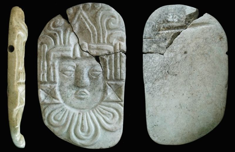 Burnt royal Maya remains