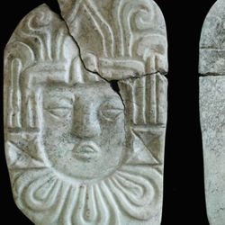 Burnt royal Maya remains