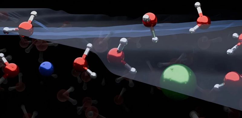 Charged particles (ions) – such as salt dissolved in water, affect atmospheric processes, but we've been wrongly thinking they congregate near the boundary.