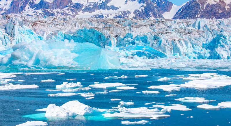Knud Rasmussen Glacier near Kulusuk - Greenland, East Greenland