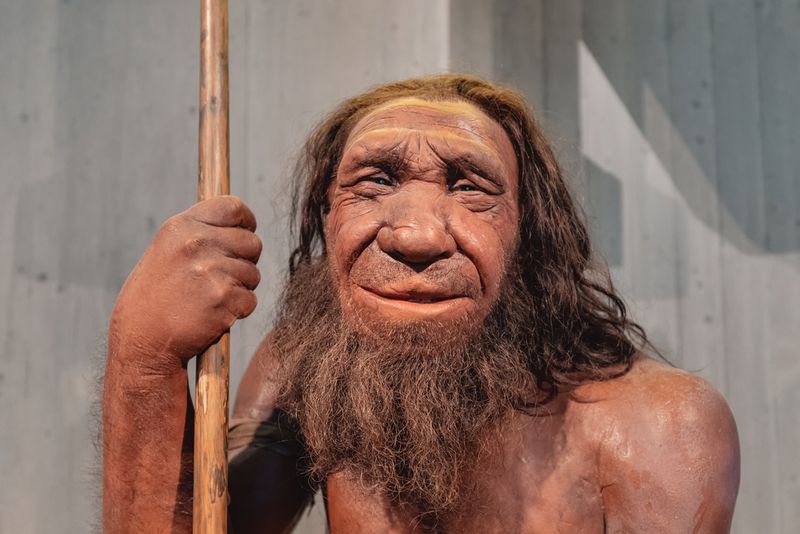 Neanderthal bone tools