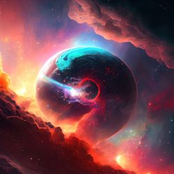 Multidimensional vibrant rift in spacetime at deep universe