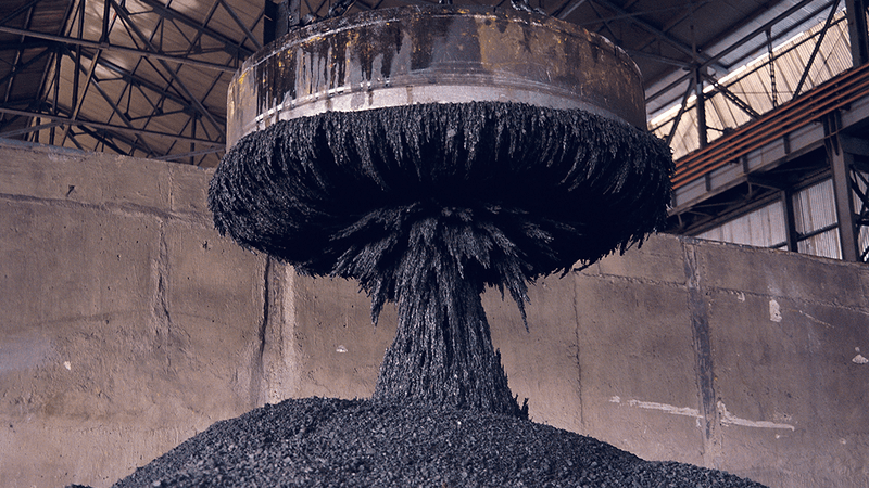 A giant magnet.