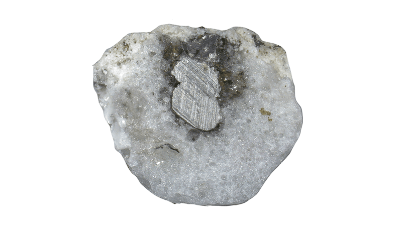 cross section of a quasicrystal found in a Nebraska samd dune 
