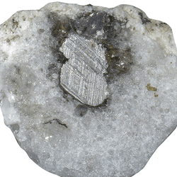 cross section of a quasicrystal found in a Nebraska samd dune 