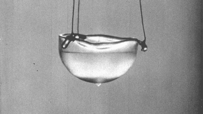 Liquid helium in superfluid state.