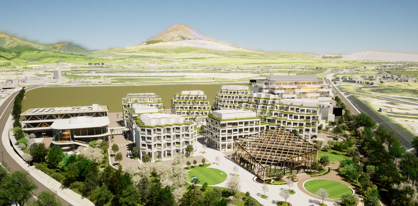 This is how Toyota hope Woven City will look when its completed, apparently in 2025. This is how Toyota hope Woven City will look when its completed, apparently in 2025.
